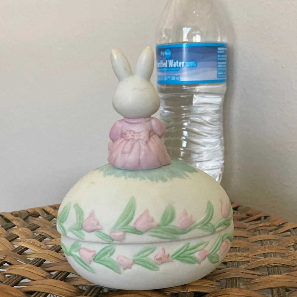 Pastel Bunny Trinket Box - Picture 5 of 6